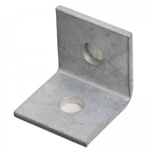 Угловая скоба с прорезями