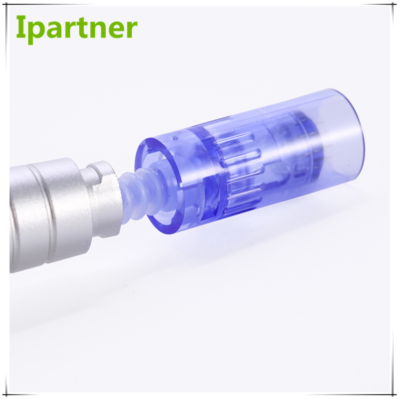 Ipartner 10шт. Набор сменных 12-контактных игл-картриджей для Derma Pen Stamp EO стерилизованных