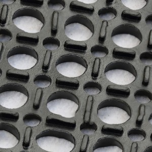 Блокировка резины SBR Дренажный резиновый коврик для горнолыжных курортов и игровых площадок