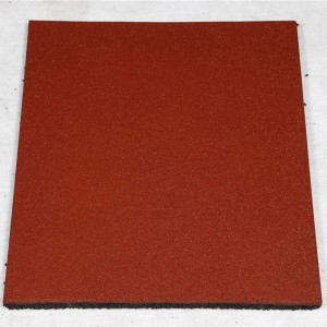 Плитка для пола с антибликовым покрытием Rubbe для детских садов