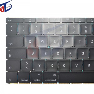 Замена A1534 Немецкая клавиатура без подсветки для Apple MacBook Retina 12 '' A1534 2015 Клавиатура