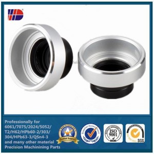 Части токарного станка CNC высокой точности изготовленной на заказ алюминиевой нержавеющей стали подвергая механической обработ...