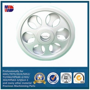 Точность ЧПУ фрезерный токарный завод Подгонянные части металла CNC подвергая обработке для стиральной машины