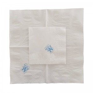 Бумажная салфетка в технике декупаж с рисунком на салфетке для коктейльных салфеток