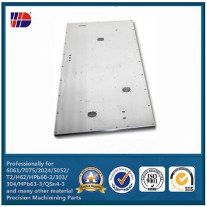 Алюминиевая листовая сталь большого размера хорошо Отделка с чпу Обработка деталей Услуги по производству