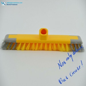 Акбранд небольшая размерная щетка с косой нитью Узкая квадратная щетка с короткими жесткими щетинками из ПП