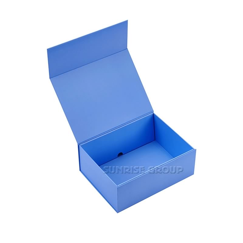 Индивидуальные картонные покрытия, печатающие складную магнитную подарочную упаковочную коробку