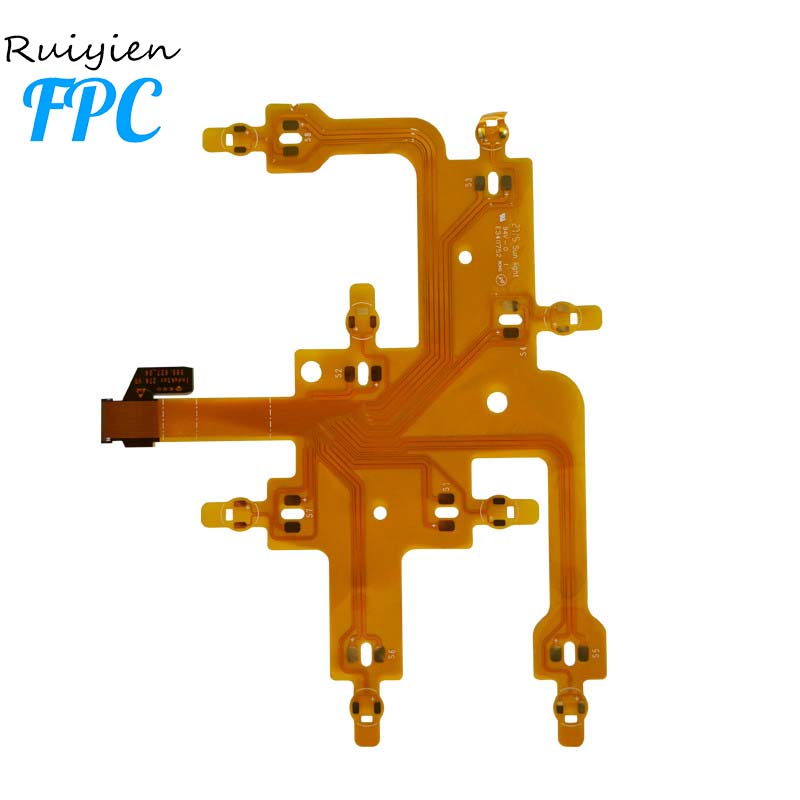 Профессиональный гибкий Производитель Печатных плат fpc 1020 Тепловой Кабель FPC Датчик Отпечатка Пальца 0.8 мм Шаг FPC Разъем