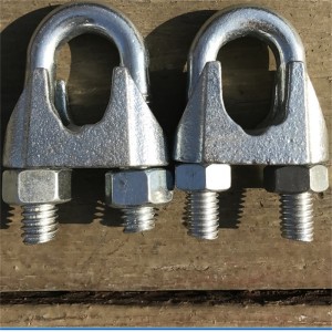 Зажим цинковой проволоки Din741 для оборудования линии электропередач