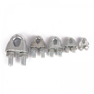 Высококачественная промышленная стальная оснастка, крепеж, лифт, трос, зажим