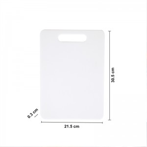 Разделочная доска кухни BPA свободная судомойка безопасная прочная белая нескользкая пластичная