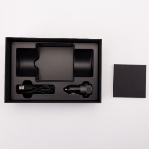 Автомобильный очиститель воздуха USB с интеллектуальной функцией определения качества воздуха для удаления формальдегида / смон...