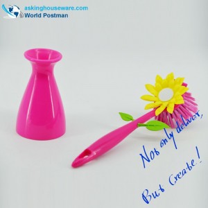 Набор для чистки посуды Akbrand Sunflower с держателем для подвала