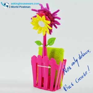 Набор кухонной посуды для чистки и уборки Akbrand с присосками и губкой