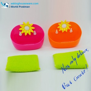 Набор для чистки и чистки губок Akbrand для кухни с присосками