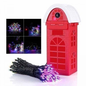 Светодиодный струнный светильник с соленой водой