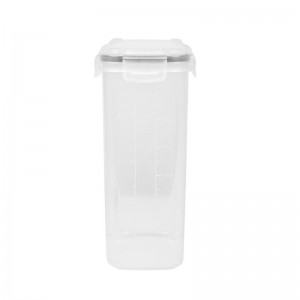 2 шт. 4 боковой запирающей крышкой воздухонепроницаемый сухой зерновой контейнер для хранения продуктов питания