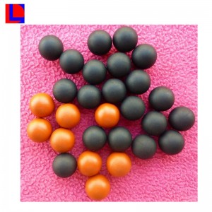 изготовленный на заказ твердый резиновый твердый полиуретановый шар пу