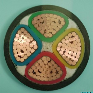 Кабель питания 0,6 / 1 кВ с изоляцией из сублимированного ПВХ 4C 25mm2 4C 16mm2 для IEC60502