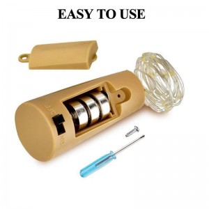 Горячие Продажи Пробковые Огни для Винной Бутылки, Винные Бутылочные Огни 6.5 футов 20 светодиодных Винные Корковые Огни Строки дл...