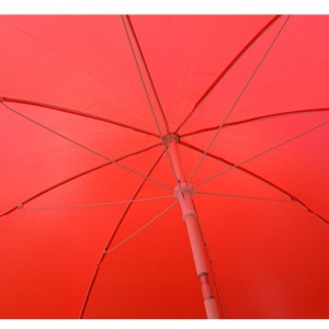 Легкая эластичная ткань из полиэстера на открытом воздухе для коммерческой деятельности пляжный зонт