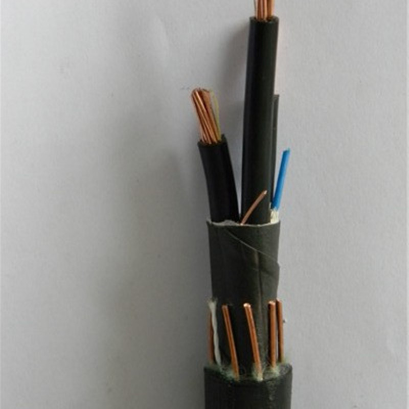 8 / 3AWG Сплит концентрический кабель из сшитого полиэтилена с изоляцией из полиэтилена и ПВХ