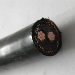 8 / 3AWG Сплит концентрический кабель из сшитого полиэтилена с изоляцией из полиэтилена и ПВХ