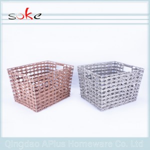 Корзина для хранения из ротанга ручной работы