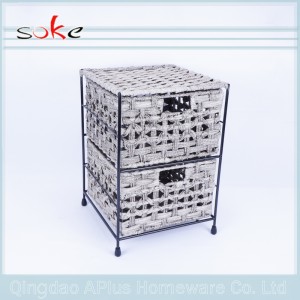 Ящик для хранения из прочного ротанга PE ручной работы