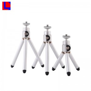 Легко носить красивый портативный телескопический алюминиевый штатив JK с высоким качеством для камеры и телефона