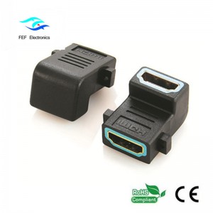 Переходник с HDMI на гнездо HDMI и под углом 90 градусов Код: FEF-H-007