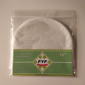 12 Антистатический круглый виниловый LP с внутренним рукавом