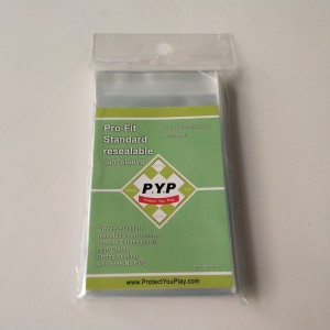 Crystal Clear Pro-Fit Resalable Стандартный рукав для карточек 63.5x88mm Настольные игры рукава