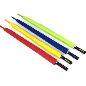 27 дюймов рекламируя красочную рамку стеклоткани зонтик гольфа однослойный автоматический открытый зонтик