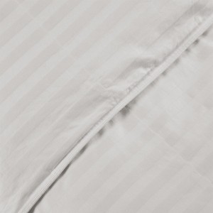 Пуховое пуховое одеяло из утиной утки 90% с тканью из дамасской полоски 1 см