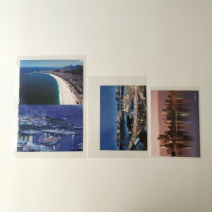 Сумки для хранения с прозрачным пластиковым покрытием