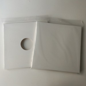 12 Белый Цвет Картон LP / Крышка для записи Нет отверстия