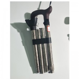 медицинская алюминиевая складная трость с полной печатью