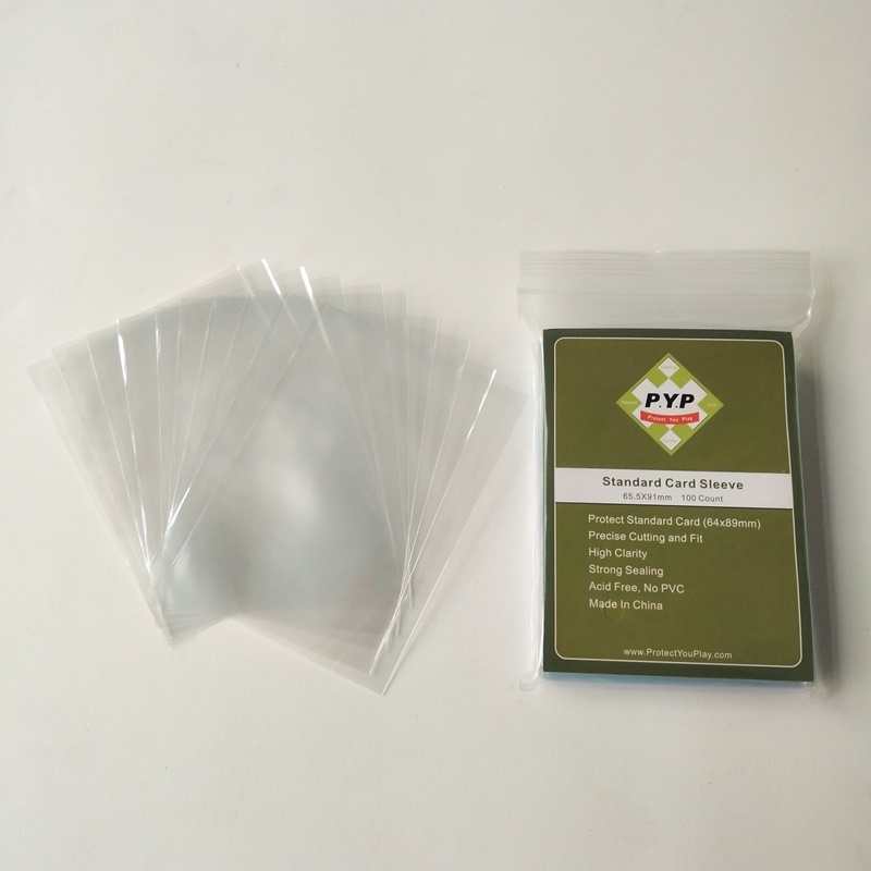 Crystal Clear Pro-Fit Стандартный рукав для карточек 63.5x88mm Настольные игры рукава