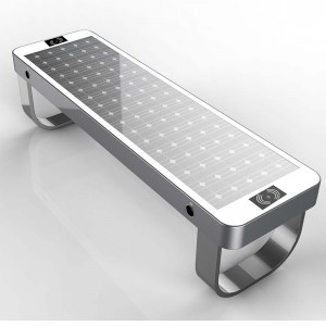 Зарядные телефоны и мобильные устройства новейшего стиля Solar Smart Street Bench