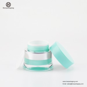 Роскошная круглая пустая акриловая косметическая банка HXL218