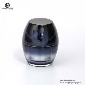HXL232 Круглая пустая косметическая банка с двойными стенками