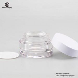 HXL237A Роскошная круглая пустая акриловая косметическая банка