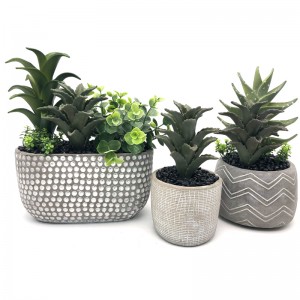 Искусственный Реалистичные Сочные Растения Алоэ Вера Тропический Офисный Сад Home Decor