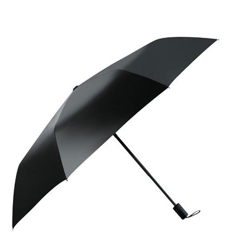цветок внутри печати черного покрытия анти УФ складной зонт