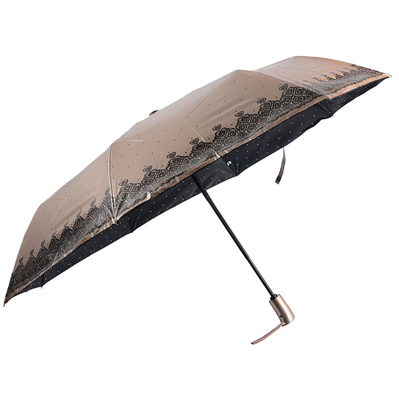 3-кратный зонт с функцией ветрозащитной печати на заказ, с функцией автоматического открытия и автоматического закрытия