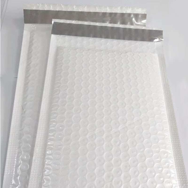 Оптовая белая почта самоклеящаяся PE конверт пузырчатая сумка