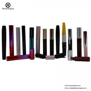 HCL100 Пустая тушь для ресниц с кисточкой Тушь для ресниц с ресницей Модные многоразовые бутылки