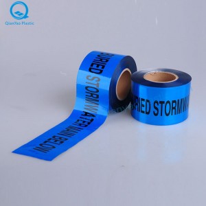 Австралийская захороненная алюминиевая фольга STORMWATER Underground Warning Tape; SEWER Подземная Предупреждающая Лента; ПОЖАРНАЯ БОРЬБА Подземн...
