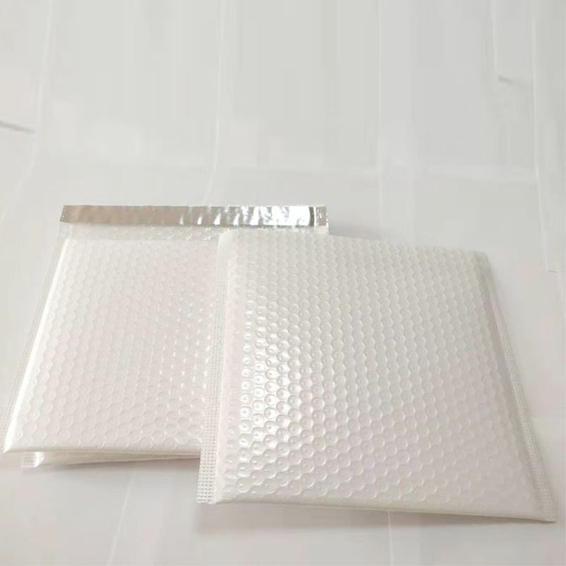 конвертер пузыря белой металлической фольги изготовленный на заказ поли поли с пластмассой логоса / пересылая мешков проложенной